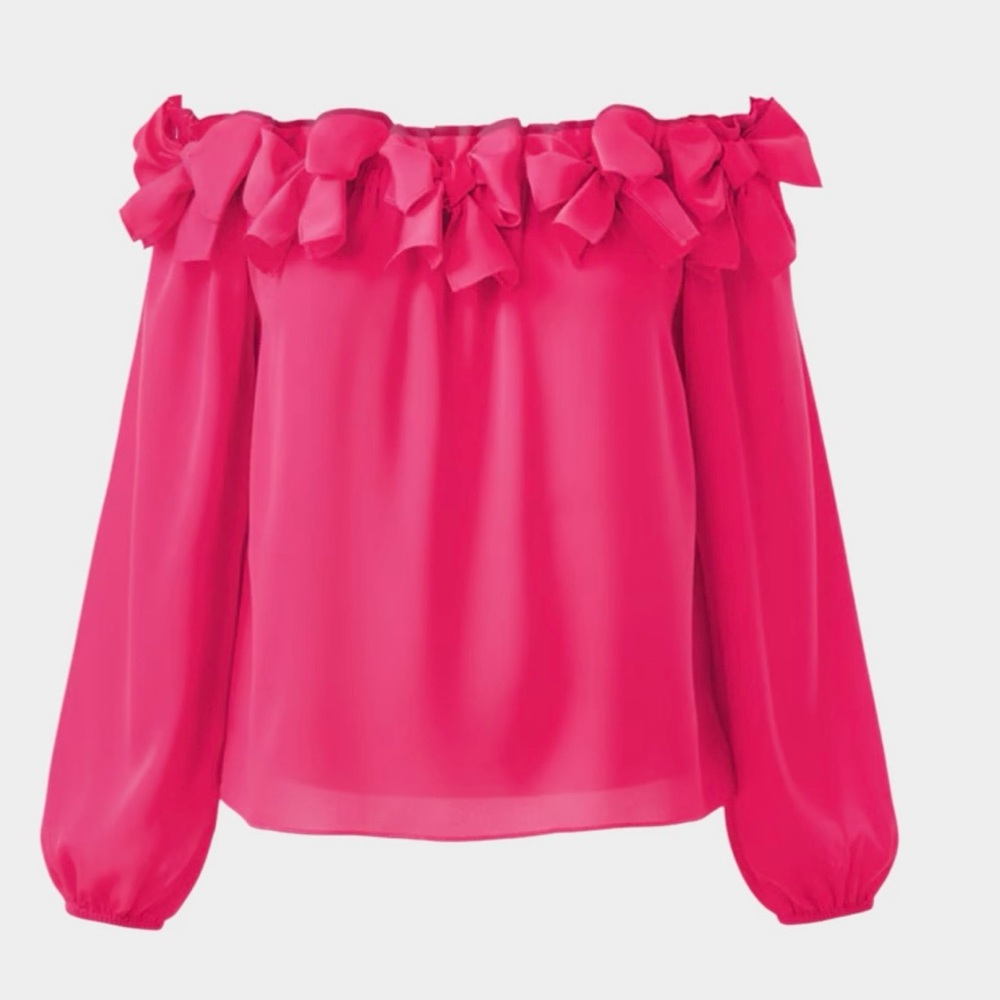 Lilly Pulitzer Analea Off the Shoulder Top - Picture 5 of 8